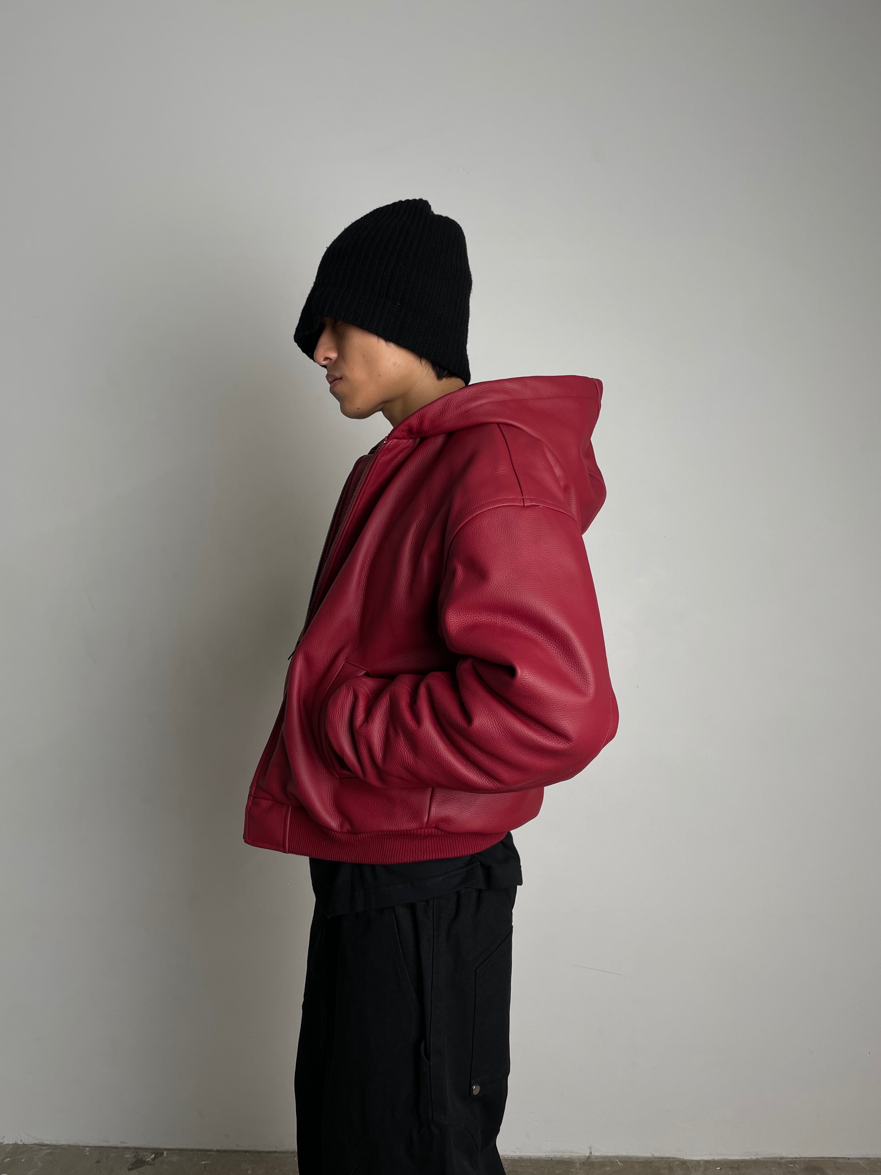 BATLOGO BOMBER [OXBLOOD]