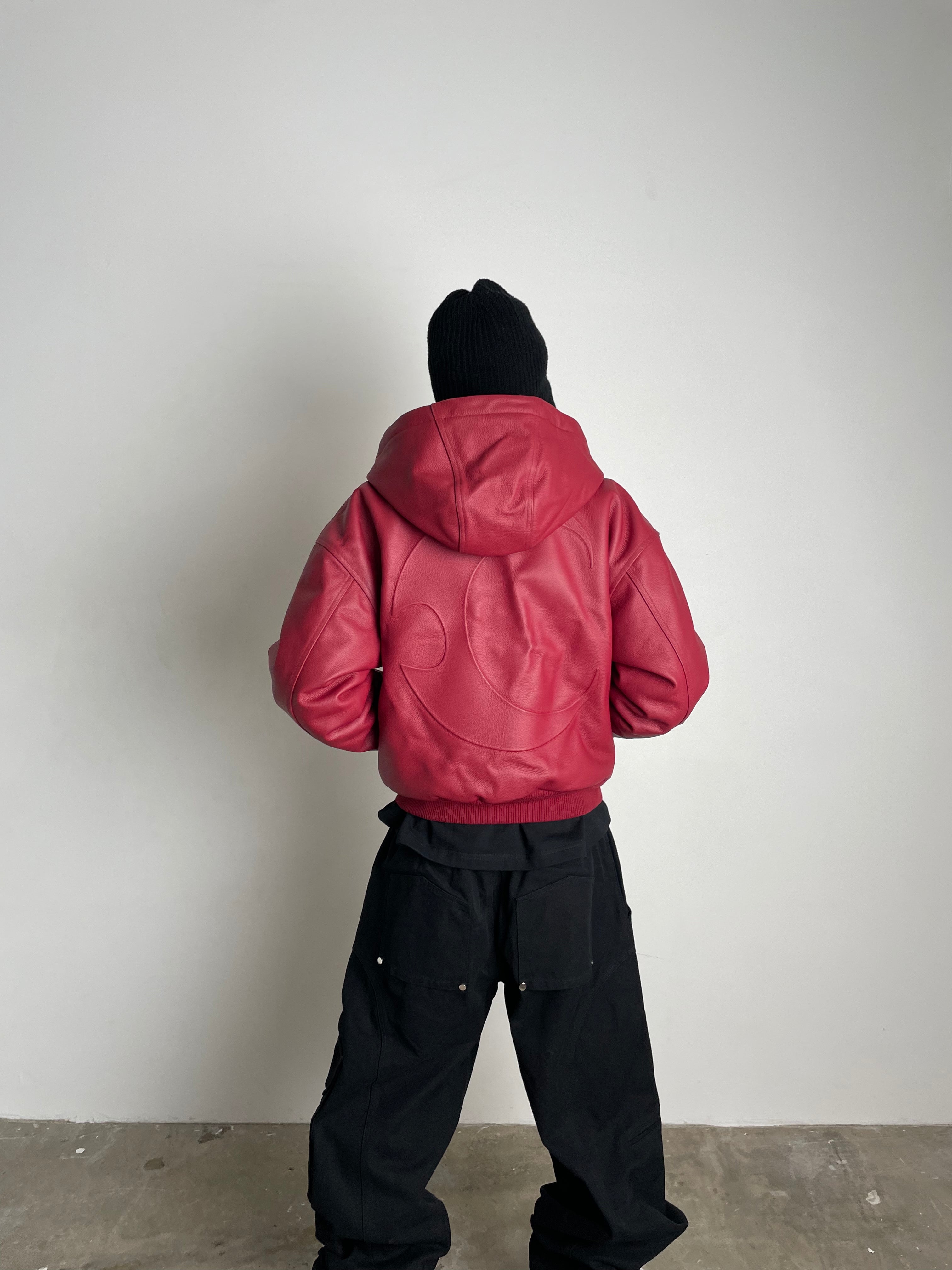 BATLOGO BOMBER [OXBLOOD]